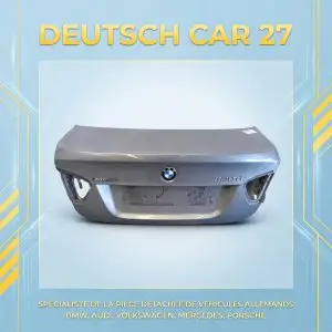 malle arriere de bmw e90 gris