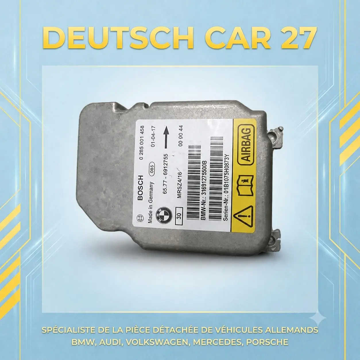 calculateur d'airbag de bmw e46 328ci