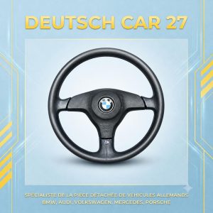 Volant sport 3 branches BMW Série 3 E36 – Avec airbag – À restaurer